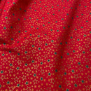Baumwolle Weihnachten Stoff rot gold Swafing Rudolf