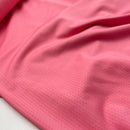 Sportjersey Stoff Funktionsjersey uni neonpink
