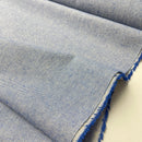 Baumwoll Canvas Stoff uni blau