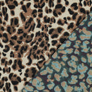Gobelin Stoff Leo Muster beige
