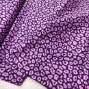 Baumwolle Stoff Leo Muster Swafing Leoni lila