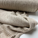 Viskose Strick Stoff beige
