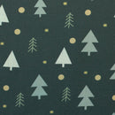 Baumwolle Weihnachten Stoff grün Swafing Björn