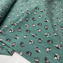 Swafing Woo Hoo Owls Jersey Stoff by Bienvenido Colorido