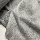 Boucle Stoff Jackenstoff grau meliert