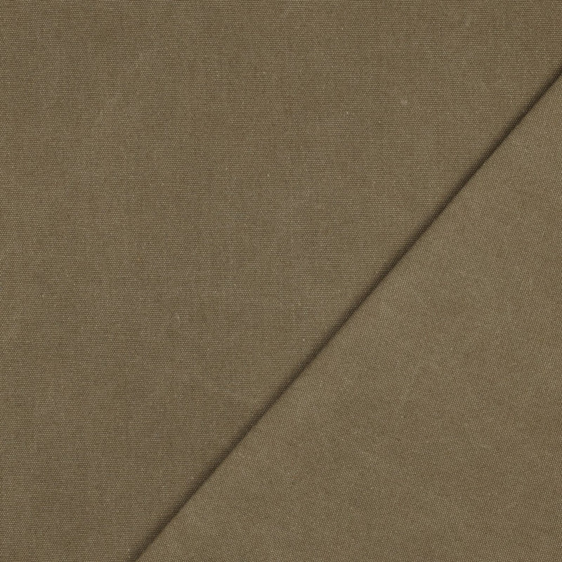 Heavy stonewashed Canvas braun