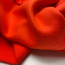 Fibre Mood Heavy Sweat Stoff uni dunkelorange