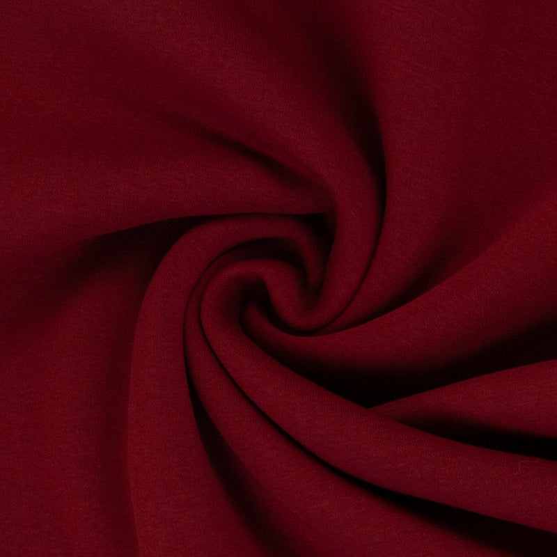 Swafing Hanni Heavy Sweat Stoff uni dunkelrot