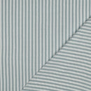 Musselin Double Gauze Baumwolle Streifen mintfarben