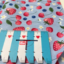 Swafing Fruits Baumwolle Stoff Kirsche