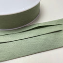 1 Meter Double Gauze Schrägband - 30mm - petrol