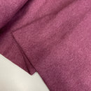 Fibre Mood Bündchen Stoff uni altrosa Beere