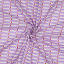 Handgefertigte Batik Baumwolle Muster flieder orange