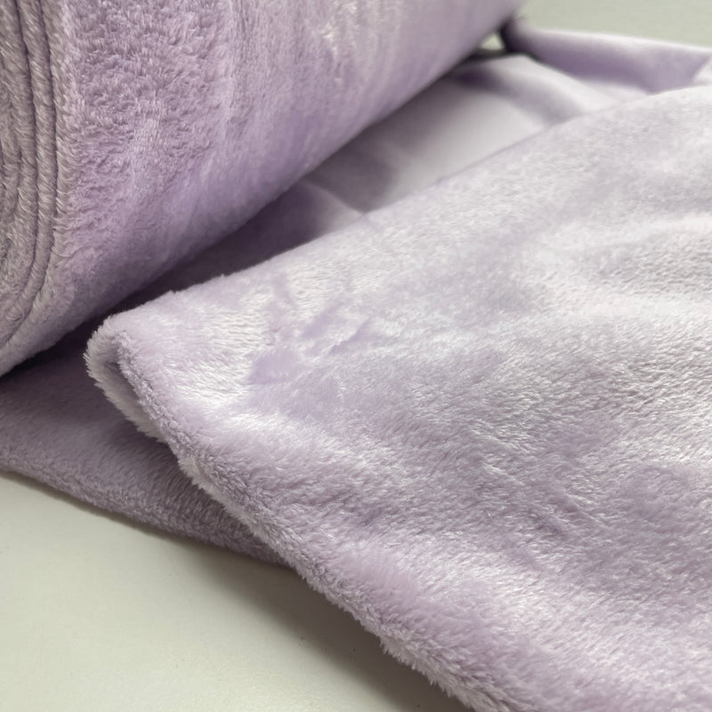 Polar Fleece Stoff uni flieder