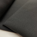 Toptex schwerer  Viskose Crepe Stoff mit Elastan schwarz