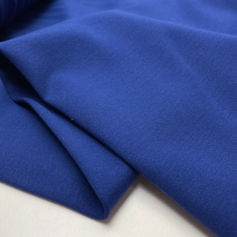 Romanit Jersey Stoff uni blau