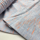 Rico Design Sakura Jersey Stoff hellblau neonorange