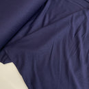 Toptex Bambus Feinstrick Stoff uni blau