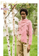 Fibre Mood Baumwolle Stoff Streifen rot