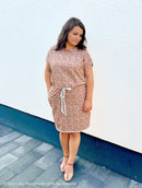 Swafing Happy Leo Jersey Stoff by Cherrypicking beige braun