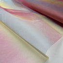 Swafing Ombre Tüll Stoff mit Farbverlauf Wabentüll