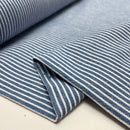 Swafing Emden Jeans Baumwolle Webware Stoff blau