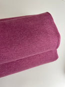 Fibre Mood Heavy Sweat Stoff uni altrosa beere