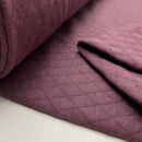 Swafing Anni Stepper Sweat Stoff uni dunkelrosa