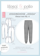 Papierschnittmuster Lillesol & Pelle Men Jogginghose Jogga No.4
