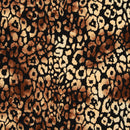 Swafing Olivia Jersey Stoff Leo Animalprint braun