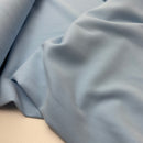 Fibre Mood Viskose Crepe Stoff mit Elastan hellblau