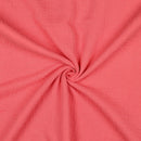 Musselin Stoff Double Gauze Baumwolle coral