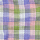 Musselin Stoff Double Gauze Baumwolle kariert