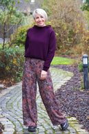 Swafing Hanni Heavy Sweat Stoff uni lila