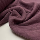 Swafing Anni Stepper Sweat Stoff uni dunkelrosa