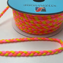 1 Meter Kordel 0,5 cm neon