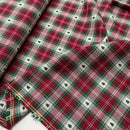Westfalen Stoff Baumwolle Trondheim Weihnachten kariert
