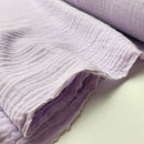 Swafing Jenke Musselin Stoff Double Gauze Baumwolle flieder