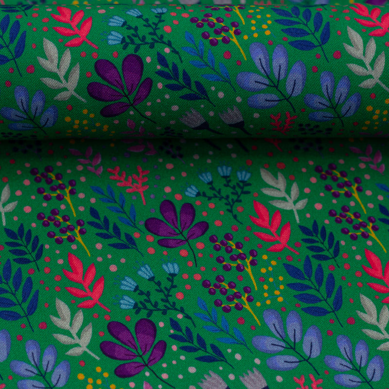 Swafing Viskose Stoff Wildflowers by emjo Design