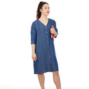 Papierschnittmuster Studio Schnittreif Blusenkleid Frau Edda