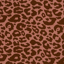 Swafing Leo Heavy Sweat Stoff Animal print braun