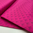 Baumwolle Stoff Webware Muster Blätter pink