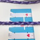 1 Meter Kordel 0,5 cm lila