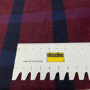 Baumwoll Flanell Stoff Swafing Maverick rot kariert