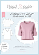Papierschnittmuster Lillesol & Pelle Oversize Shirt Solea No. 103