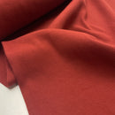 Fibre Mood Bündchen Stoff uni rostbraun