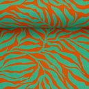 Swafing Viskose Stoff Zebra Jungle by Bienvenido Colorido