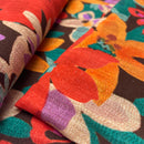 Swafing Ira Leinen Baumwolle Stoff Blumen Muster bunt