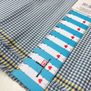 Westfalenstoffe Stoff Baumwolle Vichy blau