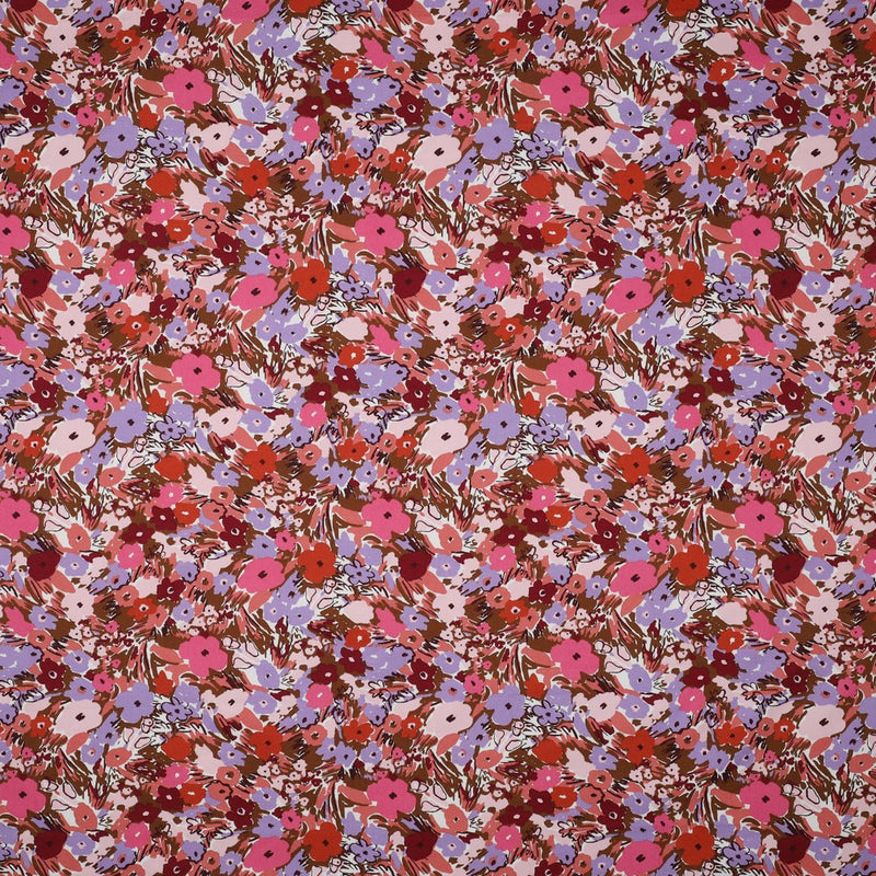 Nerida Hansen leichte Baumwolle Blumen pink